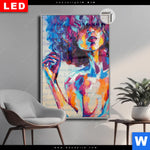 Leuchtbild Dia Schoene Luise Hochformat Produktvorschau mit dem Bild Schöne Luise im Format Hochformat.