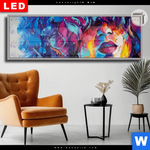 Leuchtbild Dia Schoene Luise Panorama Produktvorschau mit dem Bild Schöne Luise im Format Panorama.