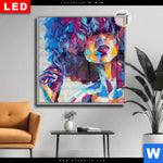 Leuchtbild Dia Schoene Luise Quadrat Produktvorschau mit dem Bild Schöne Luise im Format Quadrat.