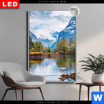 Leuchtbild Dia Schoene Natur In Norwegen Hochformat Produktvorschau mit dem Bild Schöne Natur in Norwegen im Format Hochformat.