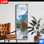 Leuchtbild Dia Schoene Natur In Norwegen Schmal Produktvorschau mit dem Bild Schöne Natur in Norwegen im Format Schmal.