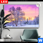 Leuchtbild Dia Schoene Winterlandschaft Querformat Produktvorschau mit dem Bild Schöne Winterlandschaft im Format Querformat.