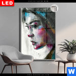 Leuchtbild Dia Schoenes Maedchen Hochformat Produktvorschau mit dem Bild Schönes Mädchen im Format Hochformat.