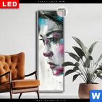 Leuchtbild Dia Schoenes Maedchen Schmal Produktvorschau mit dem Bild Schönes Mädchen im Format Schmal.