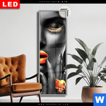 Leuchtbild Dia Schoenheit In Schwarz Schmal Produktvorschau mit dem Bild Schönheit in Schwarz im Format Schmal.