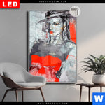 Leuchtbild Dia Schweigsame Frau Hochformat Produktvorschau mit dem Bild Schweigsame Frau im Format Hochformat.