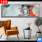 Leuchtbild Dia Schweigsame Frau Panorama Produktvorschau mit dem Bild Schweigsame Frau im Format Panorama.