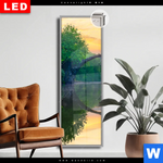 Leuchtbild Dia See Mit Alter Bruecke Aus Stein Schmal Produktvorschau mit dem Bild See mit alter Brücke aus Stein im Format Schmal.