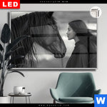 Leuchtbild Dia Seelenblick Querformat Produktvorschau mit dem Bild Seelenblick im Format Querformat.