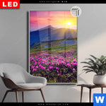 Leuchtbild Dia Sommerberg Im Sonnenuntergang Hochformat Produktvorschau mit dem Bild Sommerberg im Sonnenuntergang im Format Hochformat.