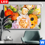 Leuchtbild Dia Sommerblumen Querformat Produktvorschau mit dem Bild Sommerblumen im Format Querformat.