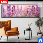 Leuchtbild Dia Sommeridylle Mit Lavendel Panorama Produktvorschau mit dem Bild Sommeridylle mit Lavendel im Format Panorama.