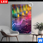 Leuchtbild Dia Sound Wave Hochformat Produktvorschau mit dem Bild Sound Wave im Format Hochformat.