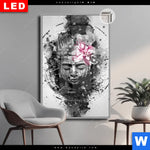 Leuchtbild Dia Statue Mit Blume Grunge Stil Hochformat Produktvorschau mit dem Bild Statue mit Blume - Grunge-Stil im Format Hochformat.