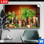 Leuchtbild Dia Stillleben Mit Mediterranen Kraeutern Querformat Produktvorschau mit dem Bild Stillleben mit mediterranen Kräutern im Format Querformat.