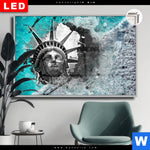 Leuchtbild Dia Stuermische See Querformat Produktvorschau mit dem Bild Stürmische See im Format Querformat.