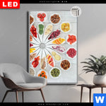 Leuchtbild Dia Superfoods Im Farbkreis Hochformat Produktvorschau mit dem Bild Superfoods im Farbkreis im Format Hochformat.