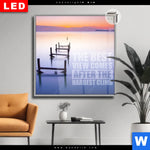 Leuchtbild Dia The Best View Motivation Quadrat Produktvorschau mit dem Bild The Best View - Motivation im Format Quadrat.