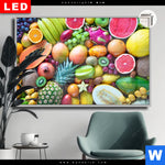 Leuchtbild Dia Tropische Fruechte Querformat Produktvorschau mit dem Bild Tropische Früchte im Format Querformat.