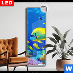 Leuchtbild Dia Tropische Unterwasserwelt Schmal Produktvorschau mit dem Bild Tropische Unterwasserwelt im Format Schmal.