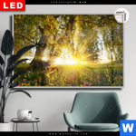 Leuchtbild Dia Unberuehrte Natur Querformat Produktvorschau mit dem Bild Unberührte Natur im Format Querformat.