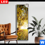 Leuchtbild Dia Unberuehrte Natur Schmal Produktvorschau mit dem Bild Unberührte Natur im Format Schmal.