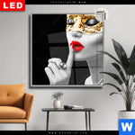 Leuchtbild Dia Unser Geheimnis Quadrat Produktvorschau mit dem Bild Unser Geheimnis im Format Quadrat.