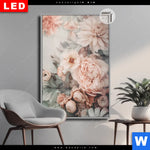 Leuchtbild Dia Vintage Blueten Im Retro Stil Hochformat Produktvorschau mit dem Bild Vintage Blüten im Retro-Stil im Format Hochformat.