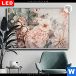 Leuchtbild Dia Vintage Blueten Im Retro Stil Querformat Produktvorschau mit dem Bild Vintage Blüten im Retro-Stil im Format Querformat.