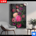 Leuchtbild Dia Vintage Blumen No 2 Hochformat Produktvorschau mit dem Bild Vintage Blumen No. 2 im Format Hochformat.