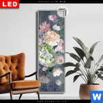 Leuchtbild Dia Vintage Blumen No 3 Schmal Produktvorschau mit dem Bild Vintage Blumen No. 3 im Format Schmal.