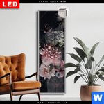 Leuchtbild Dia Vintage Blumen Schmal Produktvorschau mit dem Bild Vintage Blumen im Format Schmal.