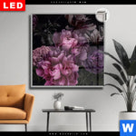 Leuchtbild Dia Vintage Pfingstrosen Quadrat Produktvorschau mit dem Bild Vintage Pfingstrosen im Format Quadrat.