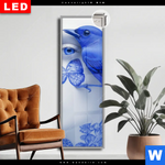 Leuchtbild Dia Vogelfreunde Schmal Produktvorschau mit dem Bild Vogelfreunde im Format Schmal.