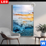 Leuchtbild Dia Vulkan Island Hochformat Produktvorschau mit dem Bild Vulkan Island im Format Hochformat.