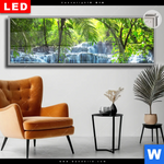 Leuchtbild Dia Wasserfall In Mexiko Panorama Produktvorschau mit dem Bild Wasserfall in Mexiko im Format Panorama.