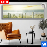 Leuchtbild Dia Weg Zum Strand Panorama Produktvorschau mit dem Bild Weg zum Strand im Format Panorama.