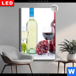 Leuchtbild Dia Wein In Flaschen Und Glaesern Hochformat Produktvorschau mit dem Bild Wein in Flaschen und Gläsern im Format Hochformat.