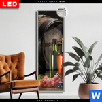 Leuchtbild Dia Wein Trauben Schmal Produktvorschau mit dem Bild Wein & Trauben im Format Schmal.