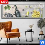 Leuchtbild Dia Weingenuss Panorama Produktvorschau mit dem Bild Weingenuss im Format Panorama.