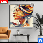 Leuchtbild Dia Wellen Der Emotionen Quadrat Produktvorschau mit dem Bild Wellen der Emotionen im Format Quadrat.