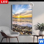 Leuchtbild Dia Wellen Des Meeres Hochformat Produktvorschau mit dem Bild Wellen des Meeres im Format Hochformat.