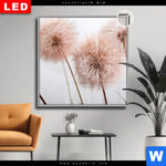 Leuchtbild Dia Zarte Pusteblume Quadrat Produktvorschau mit dem Bild Zarte Pusteblume im Format Quadrat.
