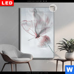 Leuchtbild Dia Zarter Schmetterling Hochformat Produktvorschau mit dem Bild Zarter Schmetterling im Format Hochformat.