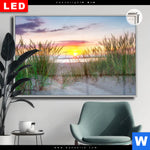 Leuchtbild Dia Zwischen Duenen Und Traeumen Querformat Produktvorschau mit dem Bild Zwischen Dünen und Träumen im Format Querformat.