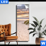 Leuchtbild Duenen Am Nordseestrand No 2 Schmal Produktvorschau mit dem Bild Dünen am Nordseestrand No.2 im Format Schmal.