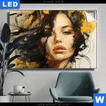 Leuchtbild Estelle Dynamische Portraetkunst Querformat Produktvorschau mit dem Bild Estelle - Dynamische Porträtkunst im Format Querformat.