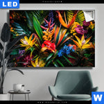 Leuchtbild Exotische Tropische Pflanzen Querformat Produktvorschau mit dem Bild Exotische tropische Pflanzen im Format Querformat.