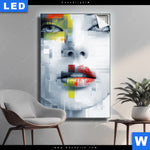 Leuchtbild Farbcodes Der Identitaet Hochformat Produktvorschau mit dem Bild Farbcodes der Identität im Format Hochformat.