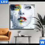 Leuchtbild Farbcodes Der Identitaet Quadrat Produktvorschau mit dem Bild Farbcodes der Identität im Format Quadrat.